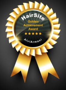 HairSite.com Golden Achievement Award For Life Time of Excellence in Hair Transplantation
