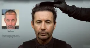 Before and After AlviArmani FUE Hair Transplant Result