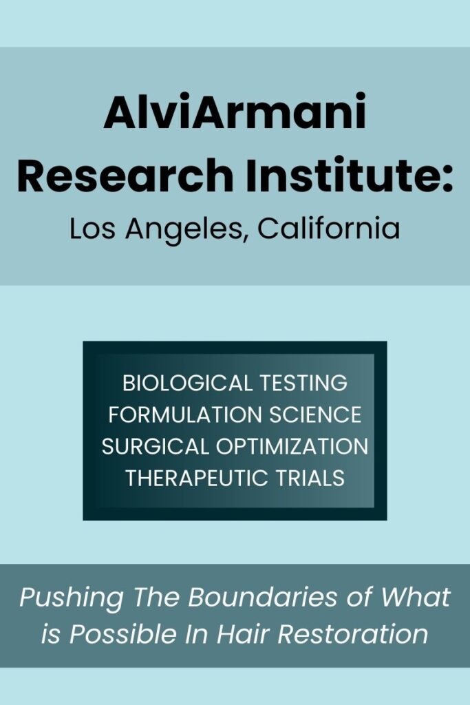 AlviArmani Hair Restoration Research Institute